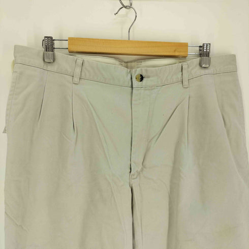 ユニクロ UNIQLO 90S 紺タグ 2タック ワイドチノパン メンズ