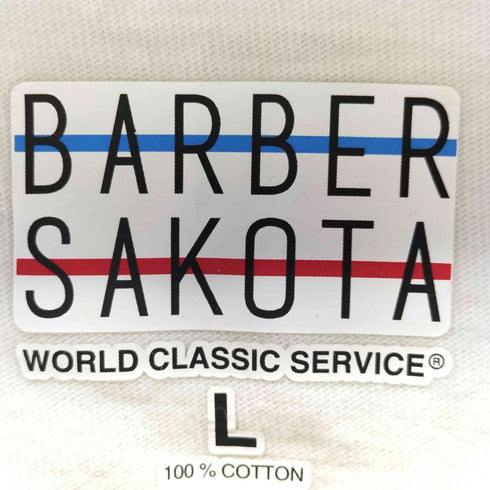 BARBER SAKOTA プリントクルーネックTシャツ メンズ JPN:L