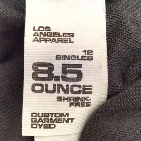 ロサンゼルスアパレル Los Angeles Apparel CUSTOM GARMENT DYED 8.5oz Wide Leg Jersey Pants メンズ L