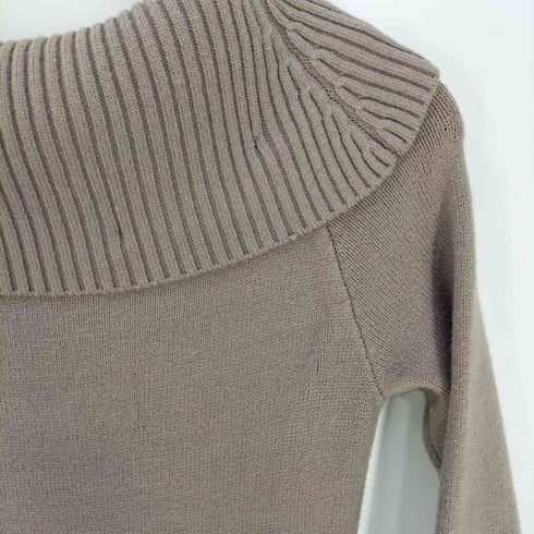 ルエレ Louere オフショルフレアニットワンピース レディース MT