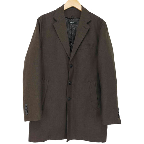 ミッシェルクランオム MICHEL KLEIN HOMME インナーダウンチェスターコート ヘリンボーン レディース 46