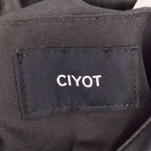 CIYOT 2WAYリングベルトラウンドショルダーバッグ メンズ