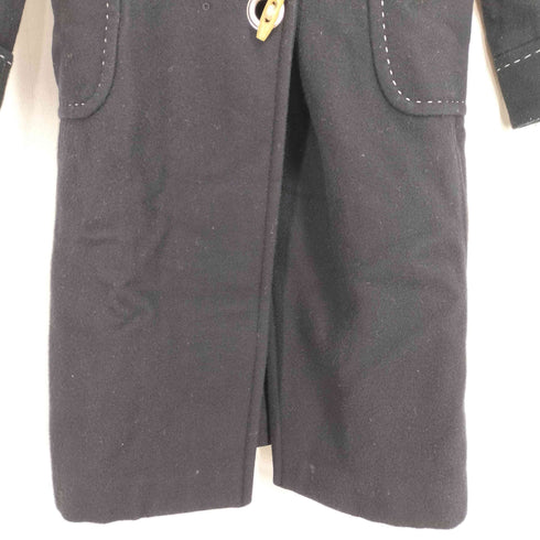 ロイスクレヨン Lois CRAYON ウール混 フーデッド ダッフルコート レディース import:M
