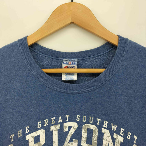 JERZEES ボディ ARIZONA プリント クルーネック スウェット メンズ import:XL