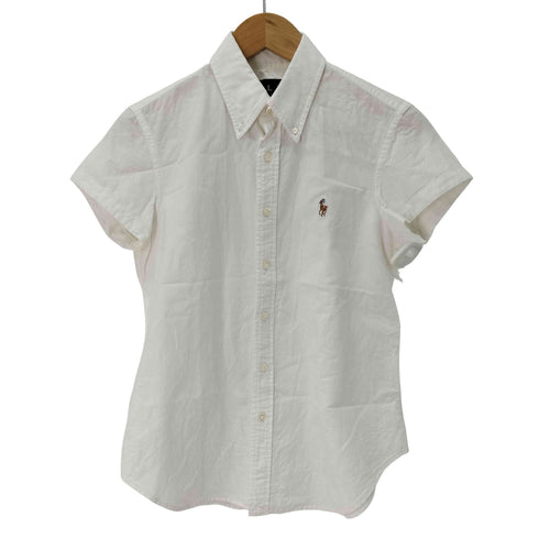 ラルフローレン RALPH LAUREN BD コットン ポニー刺繍 半袖シャツ レディース 9