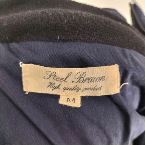 STEEL BROWN フーデッドダウンジャケット メンズ JPN:M