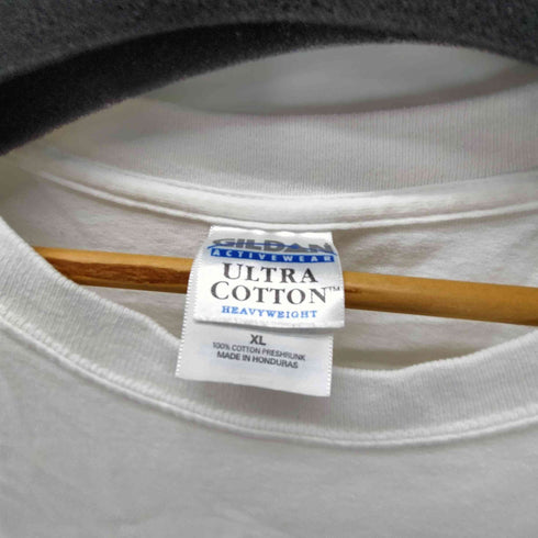 GILDAN ボディ ULTRA COTTON Jungle Roots サイド グラフィック プリント Tシャツ メンズ import:XL