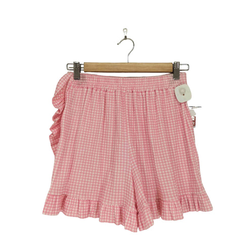 キャンディストリッパー Candy Stripper 24SS GINGHAM CHECK FRILL SKIRT PANTS レディース 2