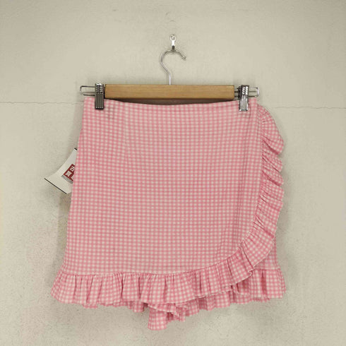 キャンディストリッパー Candy Stripper 24SS GINGHAM CHECK FRILL SKIRT PANTS レディース 2