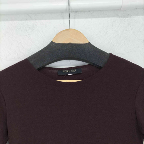 RONEN CHEN ビスコース L/S ロング ワンピース レディース