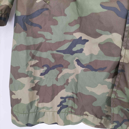 ノースフェイスパープルレーベル THE NORTH FACE PURPLE LABEL 迷彩 ナイロン フード付き レインコート レディース