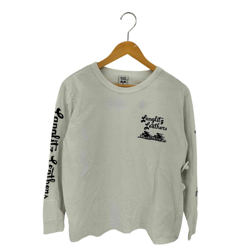 Langlitz Leathers アームプリント ロングスリーブTシャツ メンズ import:M