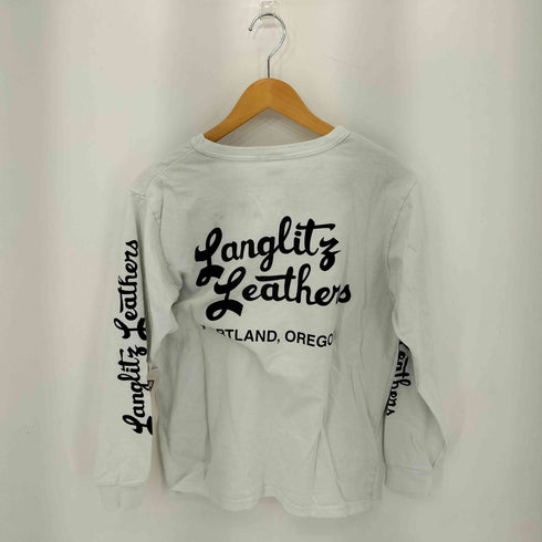 Langlitz Leathers アームプリント ロングスリーブTシャツ メンズ import:M