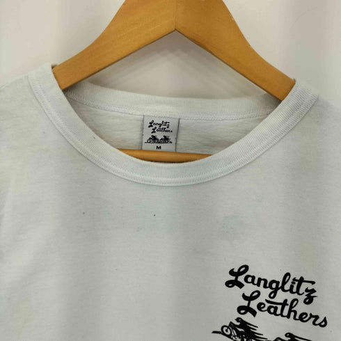 Langlitz Leathers アームプリント ロングスリーブTシャツ メンズ import:M