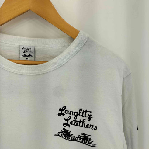 Langlitz Leathers アームプリント ロングスリーブTシャツ メンズ import:M