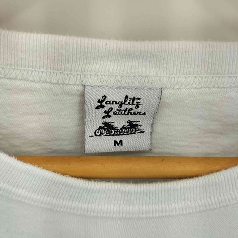 Langlitz Leathers アームプリント ロングスリーブTシャツ メンズ import:M
