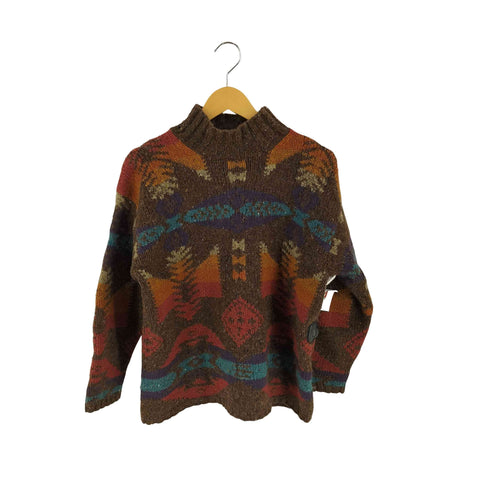 ローレンラルフローレン LAUREN RALPH LAUREN ネイティブ柄 ハイネック ニット メンズ import:S