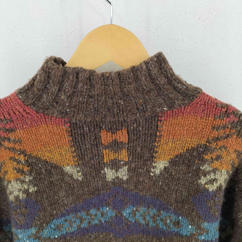 ローレンラルフローレン LAUREN RALPH LAUREN ネイティブ柄 ハイネック ニット メンズ import:S