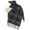 バーバリーズ BURBERRYS カシミヤ ノバチェック フリンジ マフラー メンズ