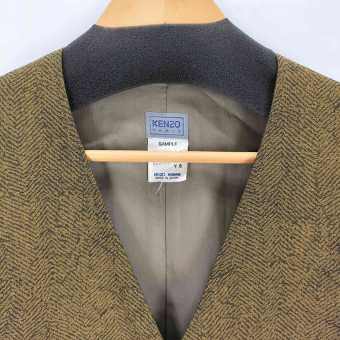 ケンゾー KENZO HOMME OLD 総柄ベスト メンズ Y5