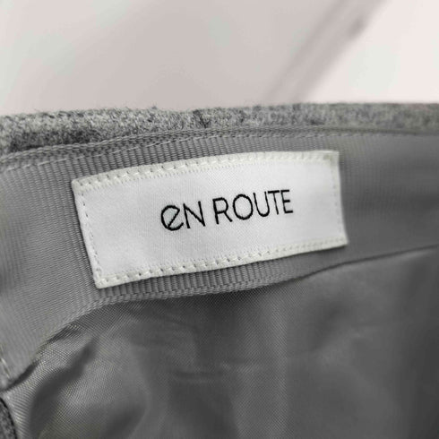 アンルート EN ROUTE ENR 3タックワイドパンツ レディース JPN:2