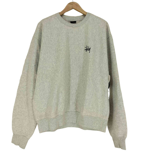ステューシー Stussy ショーンフォントロゴプリント クルーネックスウェット メンズ import:XL