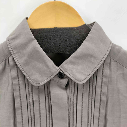 バーバリーロンドン BURBERRY LONDON プリーツシャツワンピース レディース 38