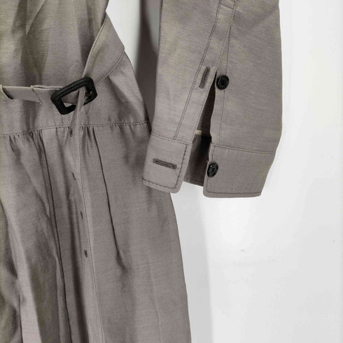 バーバリーロンドン BURBERRY LONDON プリーツシャツワンピース レディース 38