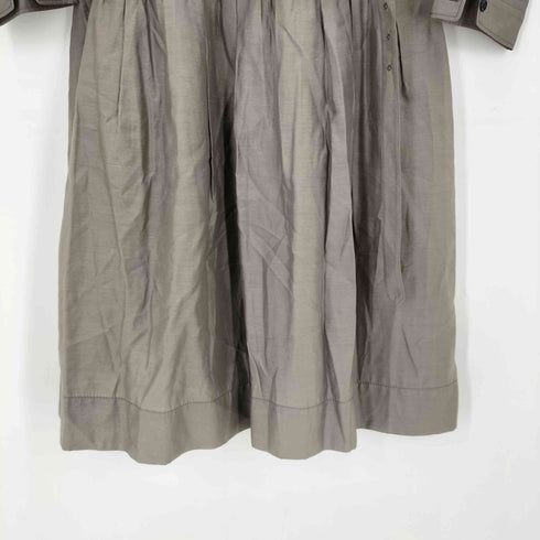 バーバリーロンドン BURBERRY LONDON プリーツシャツワンピース レディース 38