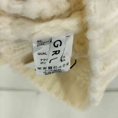 グレイル GRL ローゲージケーブルニットトップス レディース FREE