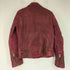 STRUM Burning dyed 地生フルタンニン カーフシュリンク シングルライダース ジャケット メンズ JPN:M