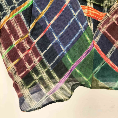 エンポリオアルマーニ EMPORIO ARMANI 変形 マルチカラースカート レディース 44