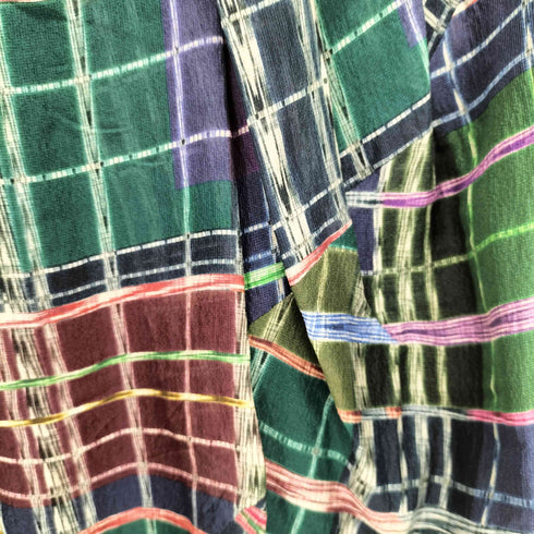 エンポリオアルマーニ EMPORIO ARMANI 変形 マルチカラースカート レディース 44