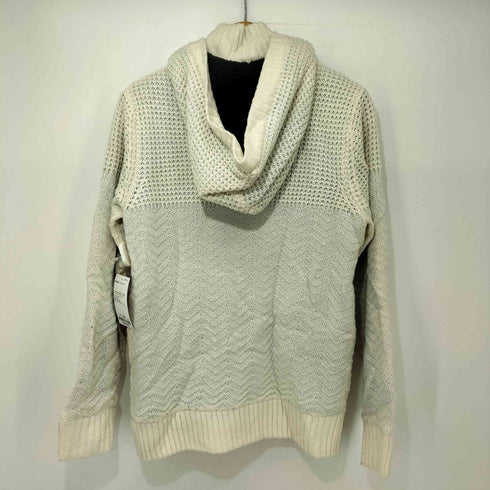 semantic design 00s Y2K トグル 裏ボア ジップアップ アクリル ニットパーカー メンズ JPN:M