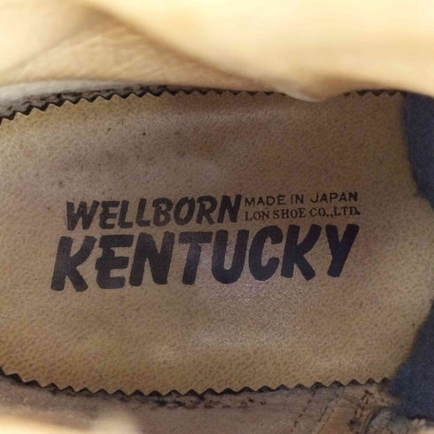 WELLBORN KENTUCKY 日本製 レザー ウエスタン ブーツ メンズ JPN:26