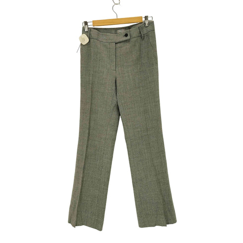 マックスマーラ MAX MARA ヘリンボーンストレートパンツ レディース 36