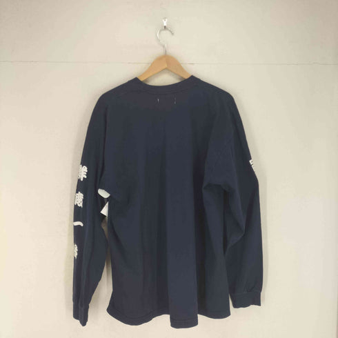 YAOYA スリーブ漢字プリント ロングスリーブTシャツ domestic メンズ JPN:XL