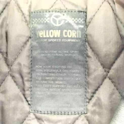 イエローコーン YELLOW CORN ヘビー レザーライダースジャケット メンズ S