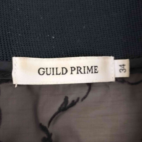 ギルドプライム GUILD PRIME シアーフラワーブルゾン レディース