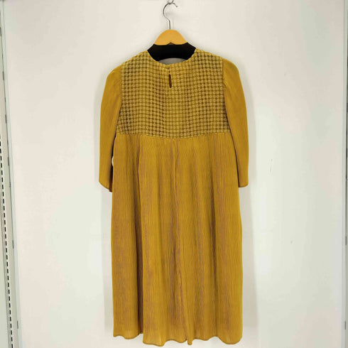 L'ATELIER SAVON プリーツシフォンワンピース レディース