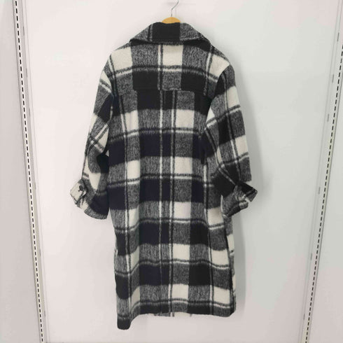 ベイフロー BAYFLOW チェック柄 ロングコート レディース FREE