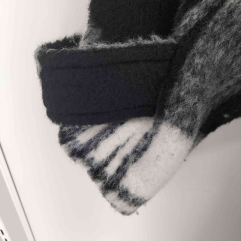 ベイフロー BAYFLOW チェック柄 ロングコート レディース FREE