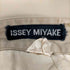 イッセイミヤケ ISSEY MIYAKE 90-00S 黒タグ 2タック コットン ツイル ワイド チノ スラックス パンツ メンズ