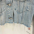 ザラ ZARA クロップド 短丈 デニムジャケット レディース import:XS