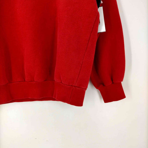 ステューシー Stussy 90S USA製 紺タグ シャドーマン トランペット 両面 プリント スウェット メンズ import:L