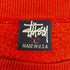 ステューシー Stussy 90S USA製 紺タグ シャドーマン トランペット 両面 プリント スウェット メンズ import:L