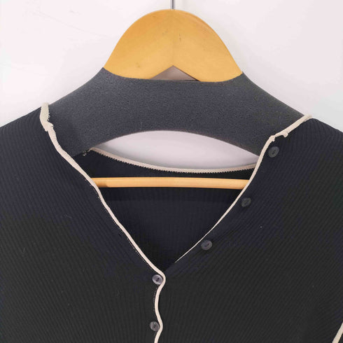 スタイルミキサー STYLEMIXER 25SS 2WAYバイカラーニット レディース FREE