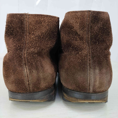 クロケットアンドジョーンズ CROCKETT&JONES Uチップ スエード ハイカットブーツ メンズ 7 1/2