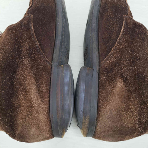 クロケットアンドジョーンズ CROCKETT&JONES Uチップ スエード ハイカットブーツ メンズ 7 1/2