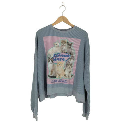 キャンディストリッパー Candy Stripper LOVE ME MORE WAFFLE トップス レディース 2